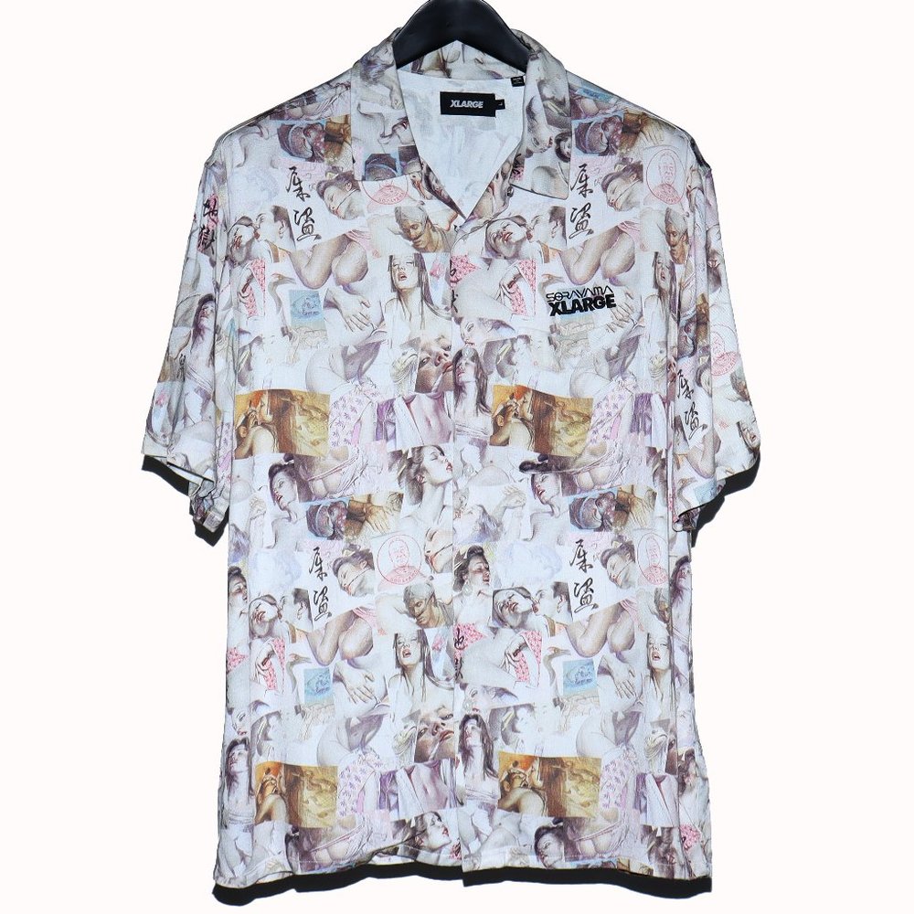 X-Large Sorayama 'Erotica' Rayon Shirt
